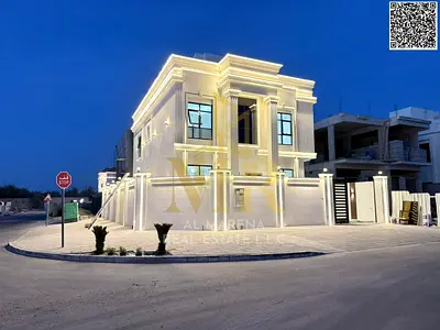 A modern villa with a luxurious design and spacious areas in a prime location, price includes registration fees.