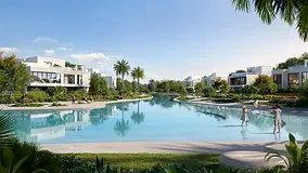 Lagoon-facing 6BR Villa | Tierra Address | Private Pool &amp; Roof Lounge