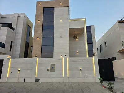 للبيع في الحليو2 بعجمان فيلا 5 غرف نوم ماستر ومجلس وصالتين ومطبخ واسع مع غرفة خادمه
