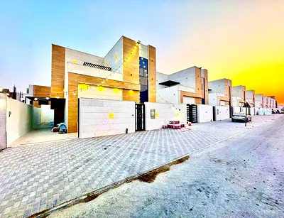 🏡 Brand new villa for rent in Al Helio 2 | 4 master bedrooms | Living room + Majlis | Maid's room + Storage + Terrace | AED 100,000 – 4 installments