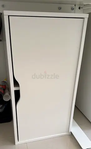 Ikea Alex Slim white storage cabinet with door - perfect condition