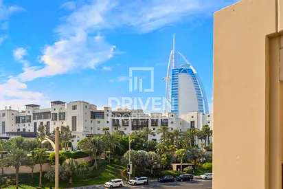 Furnished and Vacant Apt with Burj Al Arab View