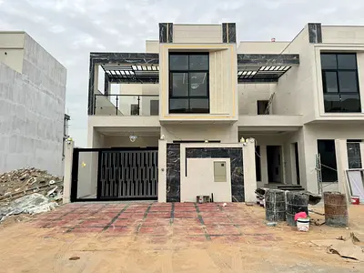 🏠للبيع فيلا في الياسمين – عجمان، 4 غرف ماستر مجلس وصاله وغرفه خادمه _ شامل رسوم التسجيل والتملك ، تملك حر لجميع الجنسيات