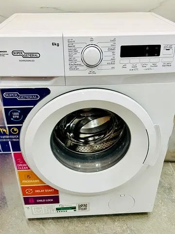 Super General 6kg Front Load Washing Machine - Good Working Condition