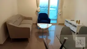 Furnished 1BR Apartment | Red Residence | Balcony &amp; City View