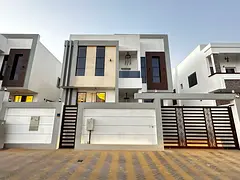 🏡 Villa for rent in Al Helio 1, Ajman | 5 master bedrooms + living room, majlis, and maid's r