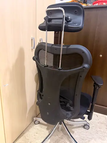 Ergonomic Mesh Office Chair with Headrest and Lumbar Support