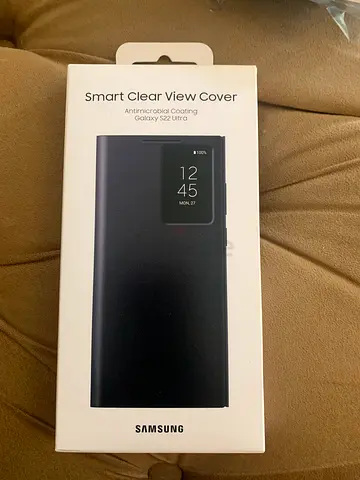 Samsung Smart Clear View Cover for Galaxy S22 Ultra