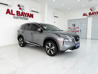 نيسان اكس تريل اس ال رمادي / زعفراني خليجي المسعود Nissan X-Trail SL 2023 GCC Specs