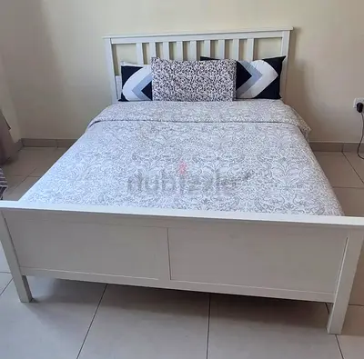 Ikea Queen size bed with mattress available in perfect