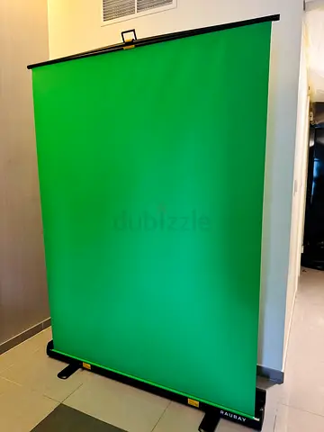 RAUBAY 152x210cm Portable Collapsible Green Screen