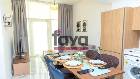 Fully Furnished 1-Bedroom Apartment | High Floor | Serene Pool & Garden Views