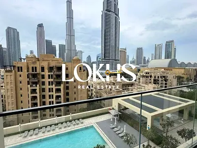 Burj Khalifa View | Fully Furnished | 6 CHEQUES