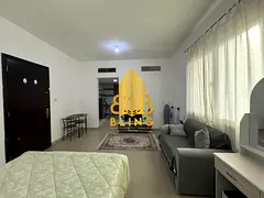 PRIVATE ENTRANCE! Fully Furnished Studio Apartment With Water &amp; Electricity Included In Al Nahya