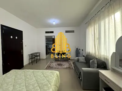 PRIVATE ENTRANCE! Fully Furnished Studio Apartment With Water & Electricity Included In Al Nahyan