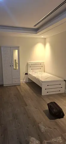 Single bed with mattress and wardrobe - white brand new
