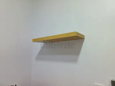 Modern Light Oak Floating Wall Shelf (Quick Sell)