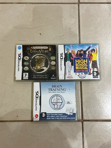 3 Nintendo DS Games