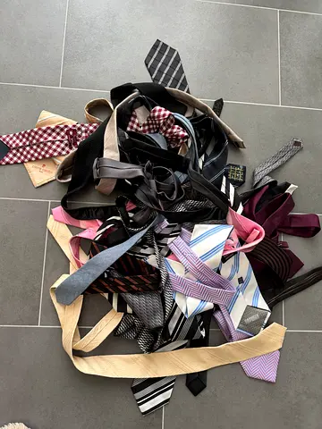 Bunch of mens ties