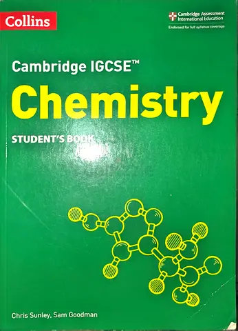 Cambridge IGCSE (TM) Chemistry Students Book (Collins Cambridge IGCSE (TM))