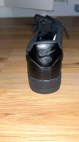Black Nike Air Force 1 Low Sneakers - Size (42)