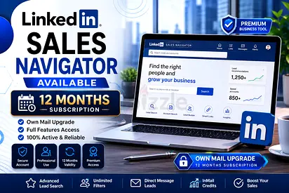 LinkedIn Sales Navigator — 12 Months Premium Business Tool
