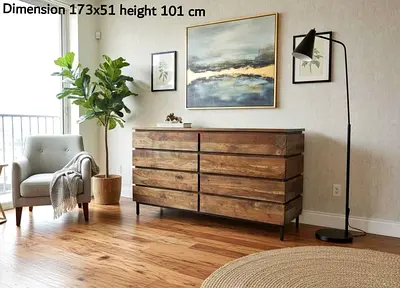 Marina Home Acacia Wood Drawers