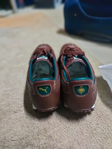 Brown Puma Golf Shoes, Size 46 - Never Used