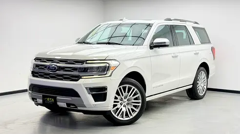 2024 Ford Expedition Platinum, 2030 Ford Warranty + Service Pack, Full Ford Service History, GCC