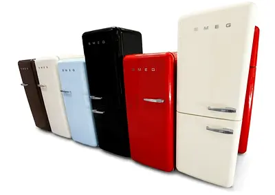 SMEG FAB 50 R WH 5 Fridge with freezer
