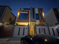 🏠 Furnished villa for rent in Al Helio 2, Ajman - 6 master bedrooms, living room, majlis, and mai