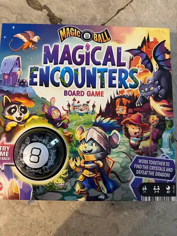 Magic 8 Ball Magical Encounters Board Game