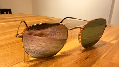 Ray-Ban sunglasses - gold frame rb3548 n