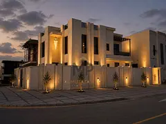 Villa, including registration and title fees, on the main street, ready to move in, in one of Ajman&