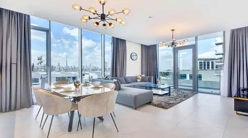 BURJ KHALIFA VIEW | BRIGHT & HUGE | AVAILABLE