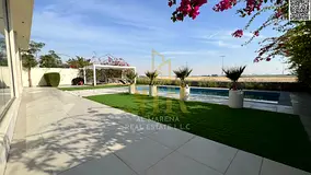 Luxury villa for sale in Al Zorah | Direct golf course | Land area 9,000 sq ft | Fully furnished |