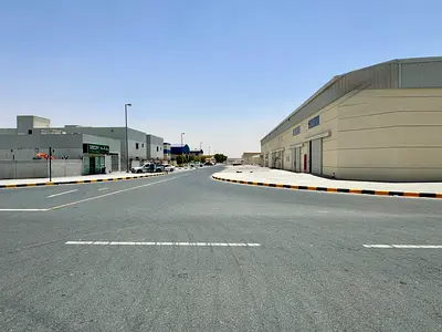 BRAND NEW WAREHOUSES WITH 12KV ELECTRICITY LOAD & ATTACHED TOILET AVAILABLE IN EMIRATES INDUSTRIAL CITY NEAR CIVIL DEFENSE OFFICE