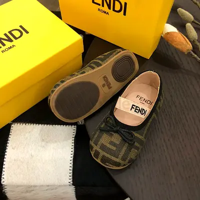 Fendi ballet shoes for kids