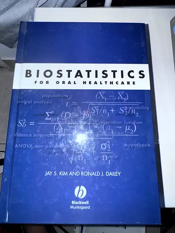 Biostatistics books