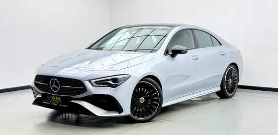2026 Mercedes-Benz CLA200, 2030 MB Warranty, Full Mercedes Service History, Low Km, GCC