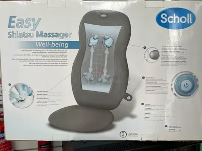 Scholl Easy Shiatsu Massager back and seat cushion - used, good condition