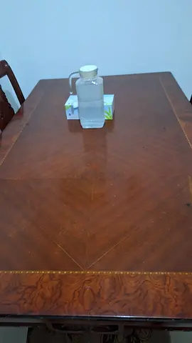 Dining Table with 6 wooden chairs