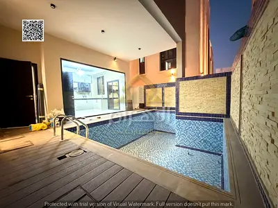 Luxury villa for sale in Al Zahia, Ajman, on the main road | With elevator and swimming pool | Freehold ownership for all nationalities, ready to move