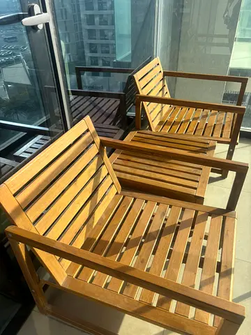 IKEA NÄMMARÖ garden chairs and table
