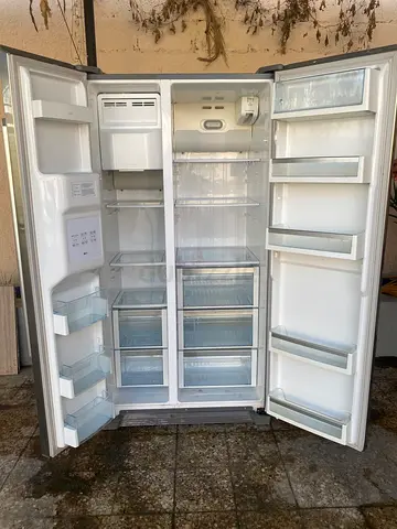 Large Side-by-Side Refrigerator - Good Working Condition