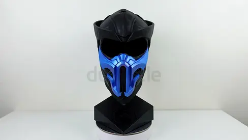 Sub-Zeros bust from Mortal Kombat 11