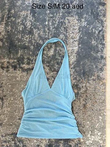 Zara blue top size S/M