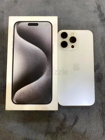 iPhone 15 pro max 512gb 91% battery health TDRA with box