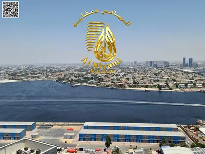 غرفتين وصالة شهرى مفروش بإطلالة بحرية وباركين بالأورينت