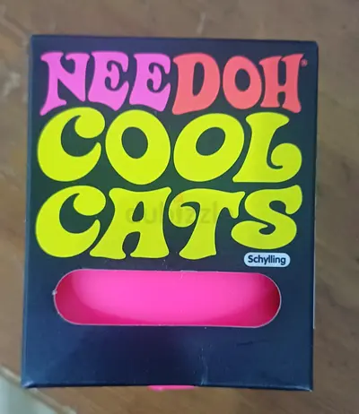 Needoh Cool Cats (Schylling) - Pink Brand New